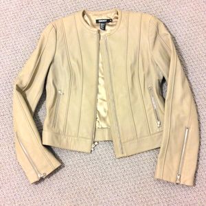 DKNY lamb leather jacket Italy